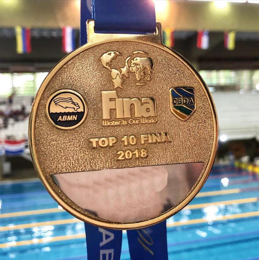 medalha fina top 10