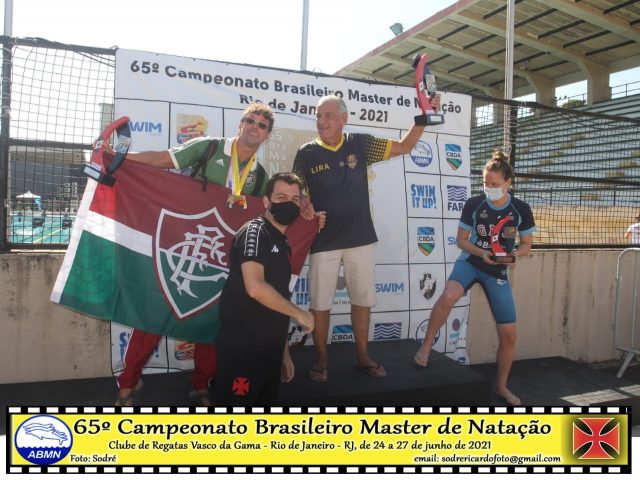 Natação: Vasco é campeão brasileiro máster entre as equipes com