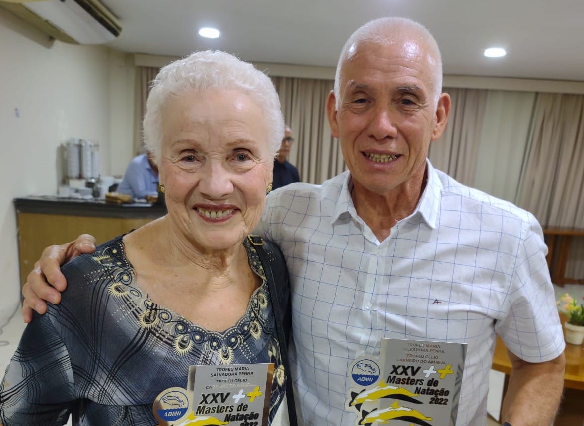 maria salvadora penna e celio amaral