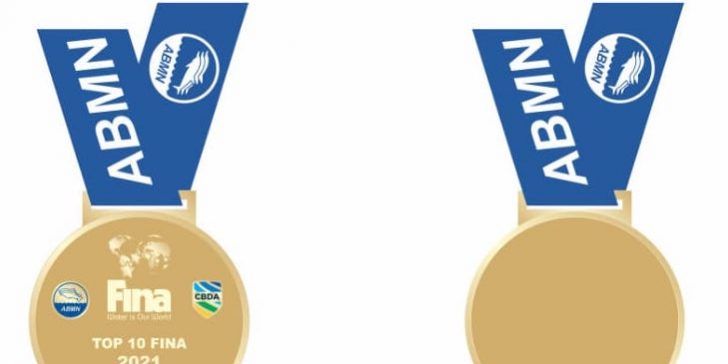 medalha top 10 fina revezamento
