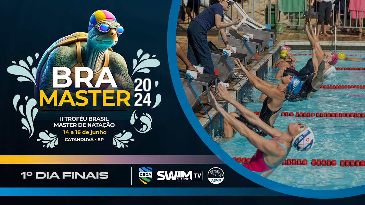 chamada swim channel tv II Troféu Brasil 2024 Catanduva